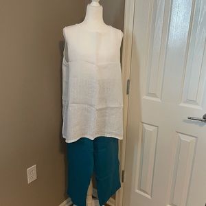 Bryn Walker-Tank-Linen-White-Medium-MADE IN THE USA brand